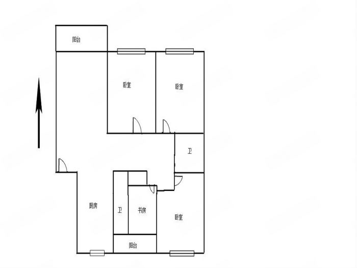鑫乾花园 3室2厅2卫 138m&sup2;