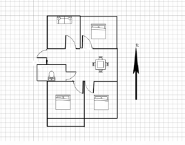 光明花苑(崇川区) 3室1厅1卫 93m²