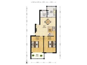 莲花苑 2室1厅1卫 130m&sup2;