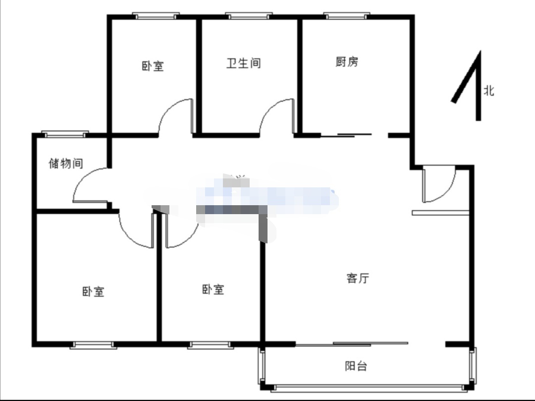 海港新村 3室2厅2卫 135.8m&sup2;