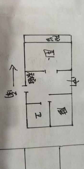 五山花苑 1室1厅1卫 68m&sup2;