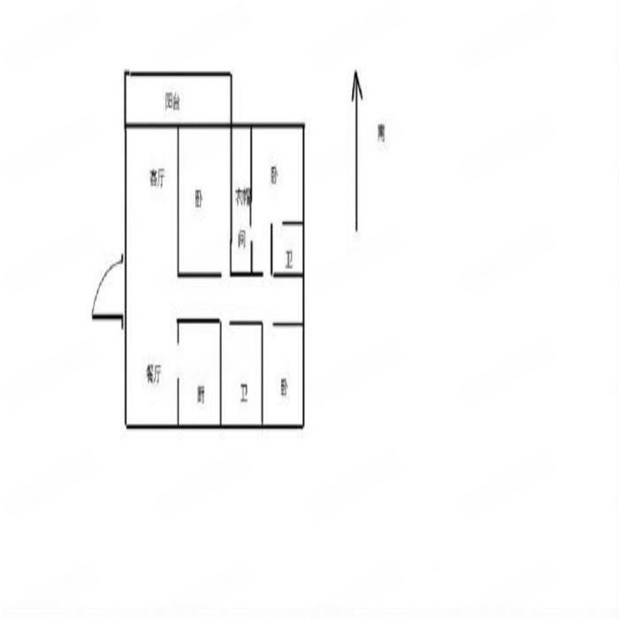 怡安花苑 3室2厅2卫 150m&sup2;