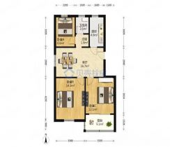 文峰新村 3室1厅1卫 90m&sup2;