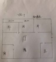 阳光花园 3室1厅1卫 128.49m&sup2;
