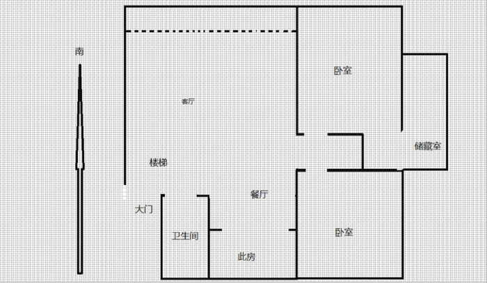 友谊公寓 3室2厅2卫 219m&sup2;