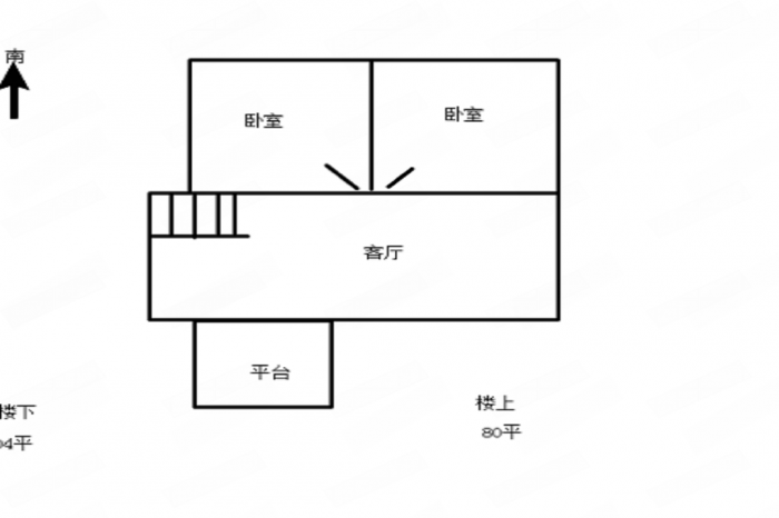 易家桥新村 3室1厅1卫 104m&sup2;