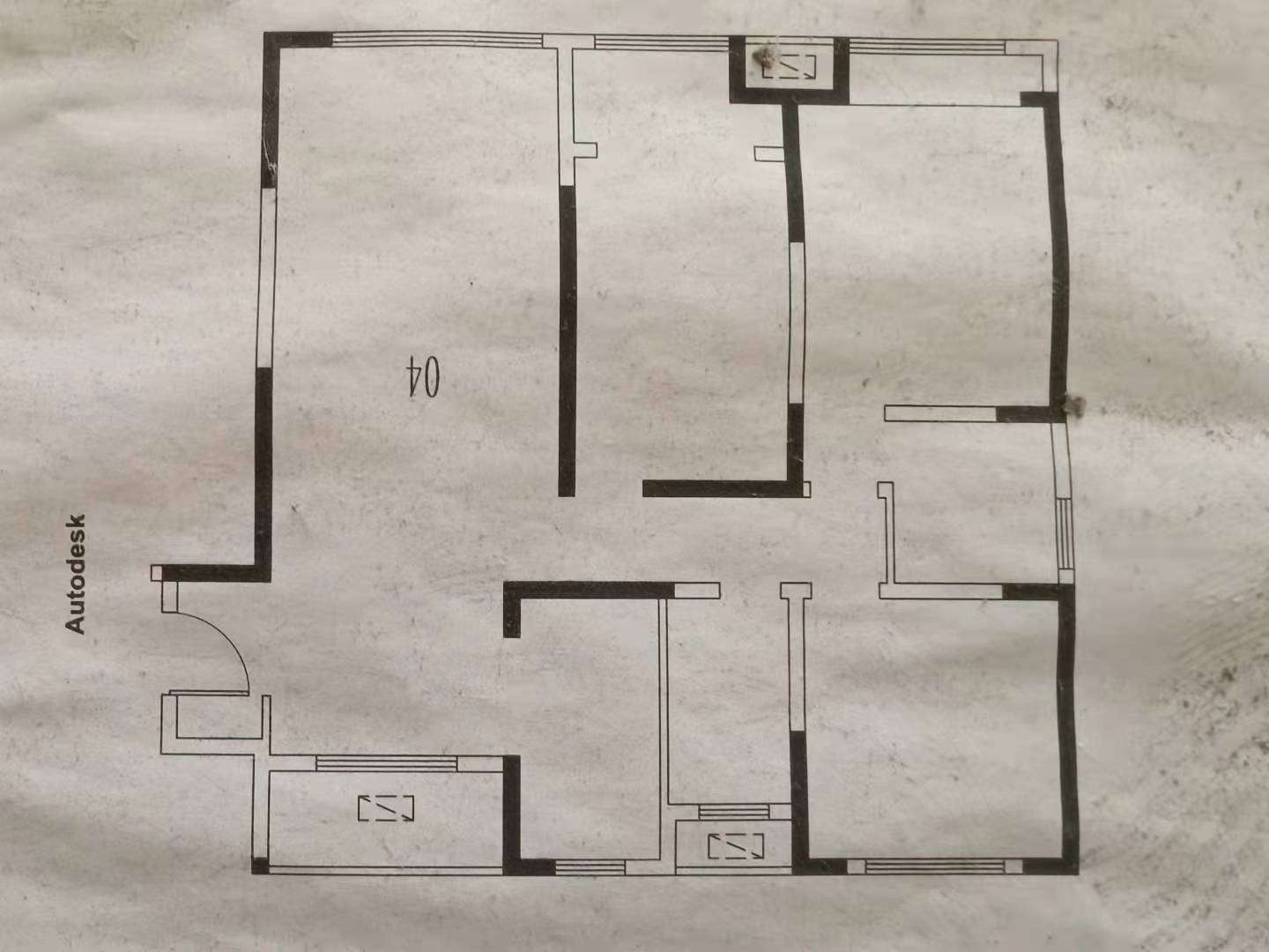 翠园 3室2厅2卫 135.21m&sup2;