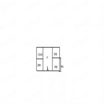 天都花苑 2室1厅1卫 80.00m&sup2;