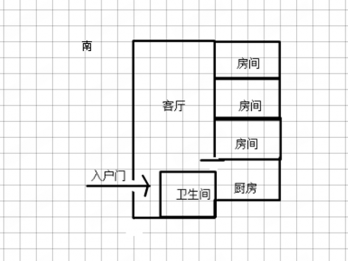 太阳鑫城 1室厅卫 108m&sup2;