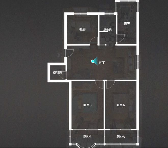 朝晖花园 室厅卫 28.8m&sup2;