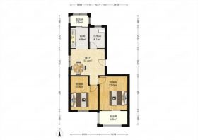 光明嘉苑 2室1厅1卫 72m&sup2;