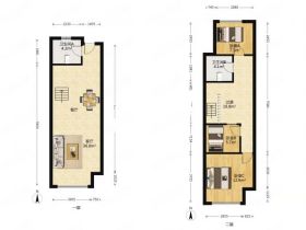 中国南通工业博览城 3室2厅1卫 60.5m&sup2;