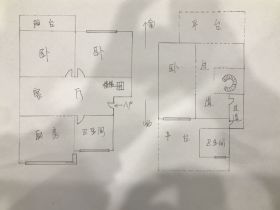 通明花苑 3室2厅2卫 115m&sup2;