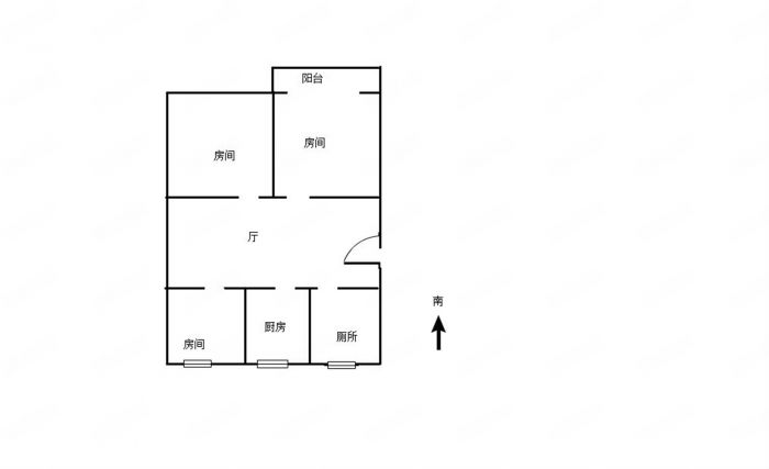 万象东园 2室1厅1卫 78.20m&sup2;