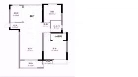 中海碧林湾 2室2厅1卫 108m&sup2;