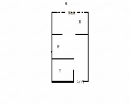 通富妇儿乐城 2室1厅1卫 60m&sup2;