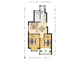 景河苑 2室1厅1卫 79.53m&sup2;