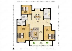 海上传奇 3室2厅2卫 123m&sup2;