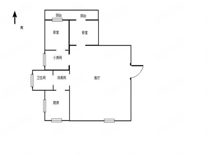 学田南苑 3室1厅1卫 90.8m&sup2;