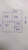 外滩小区 2室1厅1卫 77m&sup2;