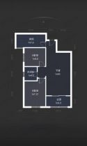 江景苑小区 2室1厅1卫 91m²