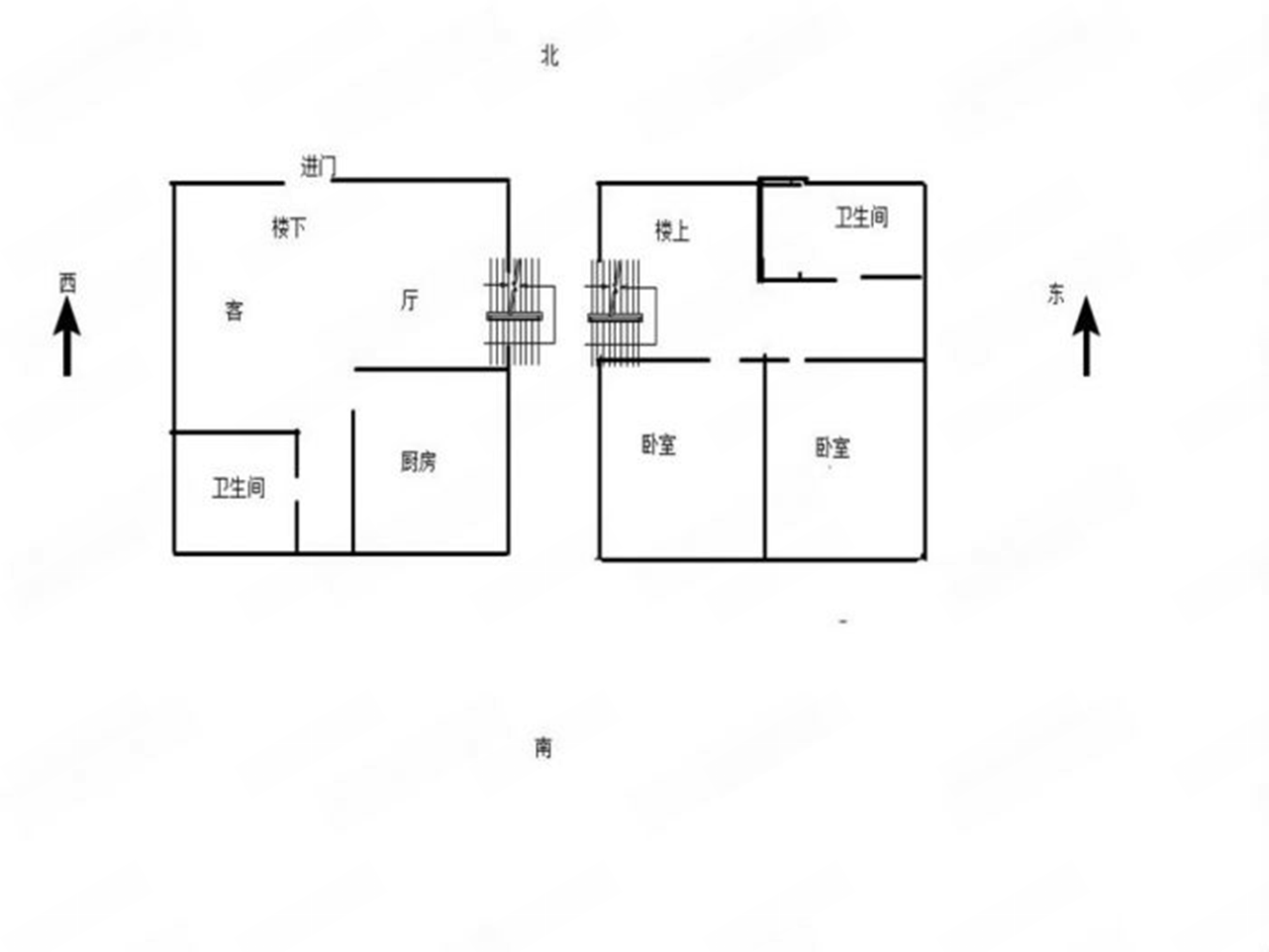 五洲国际广场 2室1厅1卫 80m&sup2;