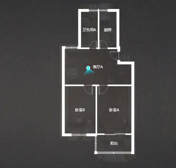 城港花苑 4室2厅1卫 126m&sup2;