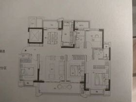 中海上东区 4室2厅2卫 143m&sup2;