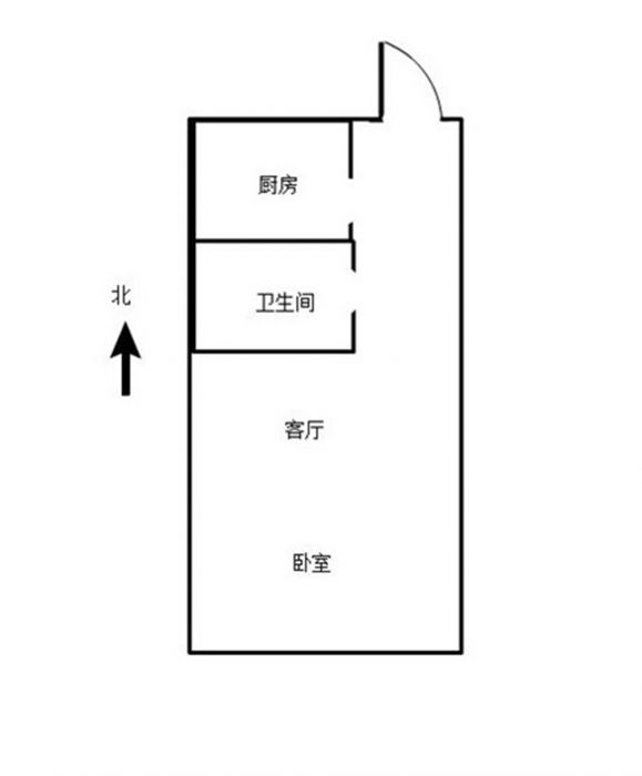 汇金国际 室厅卫 60.62m&sup2;