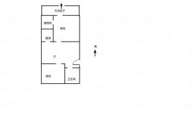 易家桥新村 2室1厅1卫 64m&sup2;