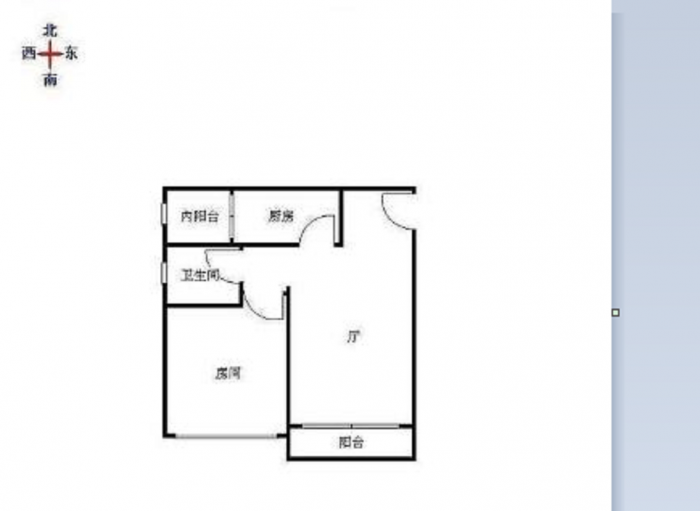 世家花园 2室1厅1卫 69m&sup2;