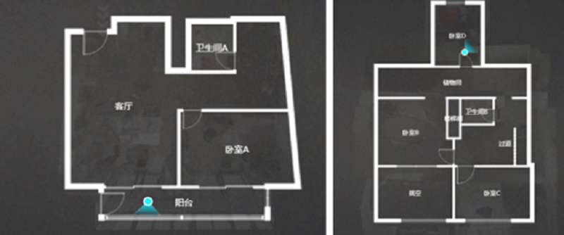 金海岸国际广场 3室2厅2卫 51.47m&sup2;