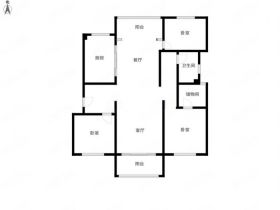 中海上林院 3室2厅2卫 125.00m&sup2;