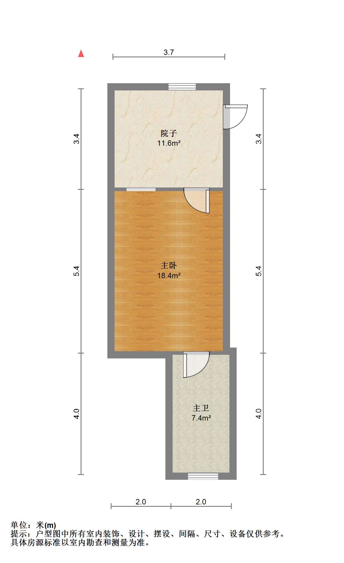 解放新村 1室0厅1卫 28.31m&sup2;