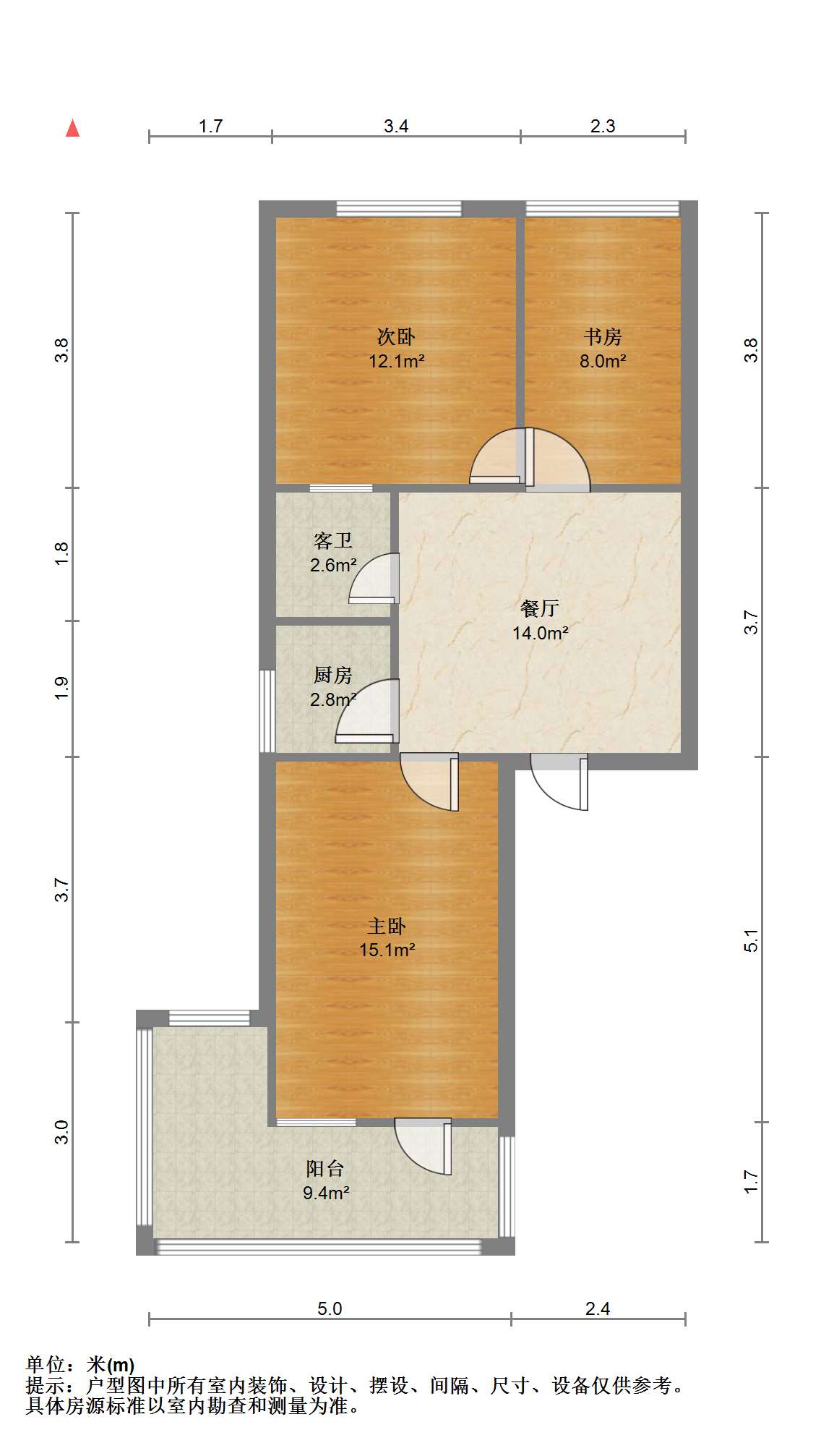 师范桥新村 3室1厅1卫 78m&sup2;