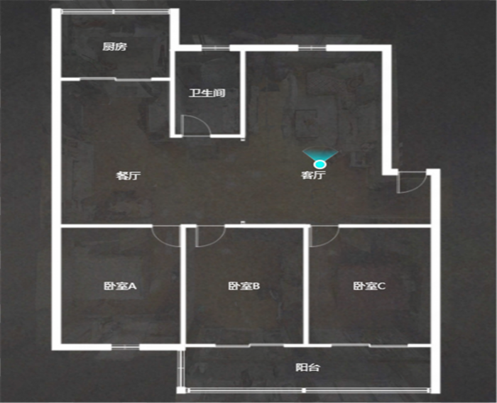 光明新村 3室1厅1卫 81.55m&sup2;