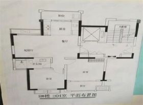 江景国际家园 2室1厅1卫 92m&sup2;