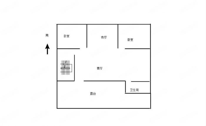 濠西园 4室4厅2卫 132.7m&sup2;