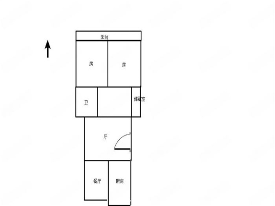 新东方花苑 3室2厅1卫 102m&sup2;
