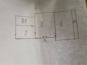 孩儿巷南路60号 1室1厅1卫 43m&sup2;