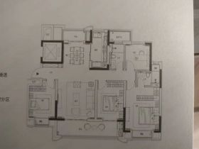中海上东区 4室2厅2卫 143m&sup2;