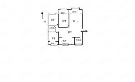 望江大厦 3室2厅2卫 170.00m&sup2;