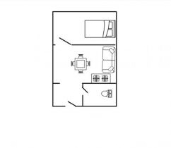 圆融嘉悦阁 1室1厅1卫 60.56m&sup2;