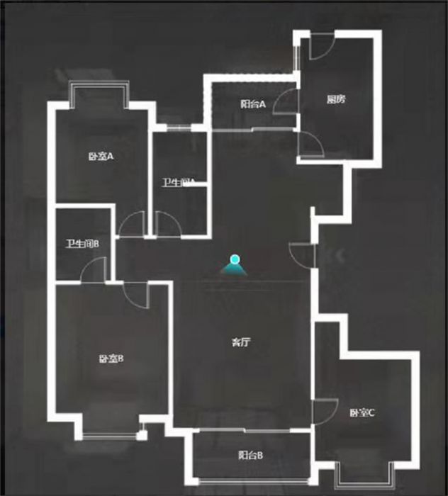 尚海湾 3室2厅2卫 148m&sup2;