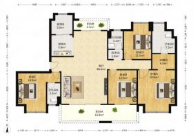 碧桂园时代悦城 4室2厅3卫 192m&sup2;