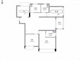 中海碧林湾 4室2厅2卫 128m&sup2;