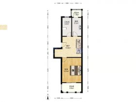 星宇花园 1室1厅1卫 52.75m²