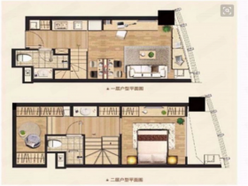 中南世纪城 1室1厅1卫 47m&sup2;