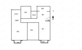 天安花园 3室2厅2卫 143m&sup2;