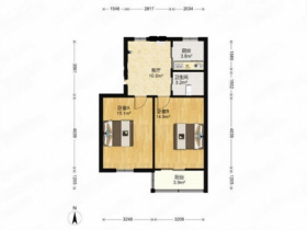 城南新村(崇川区) 2室1厅1卫 71.88m&sup2;